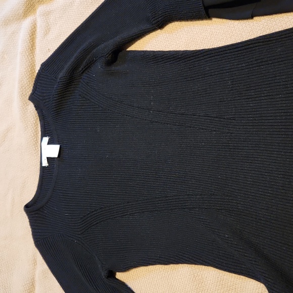 Design story womens black sweater medium - Picture 2 of 11